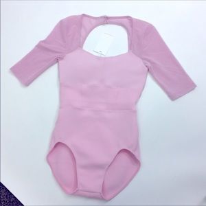 CLEO HARPER pink leotard